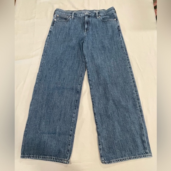 J.Crew | 84 Low Rise Wide Leg Jeans | 28P - Picture 2 of 7